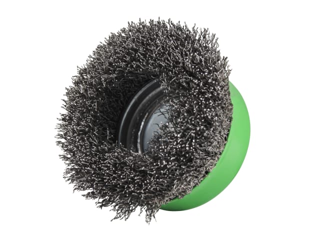 FAIWBC75SSXL X-LOCK Wire Cup Brush 75mm M14x2, 0.30mm Stainless Steel Wire