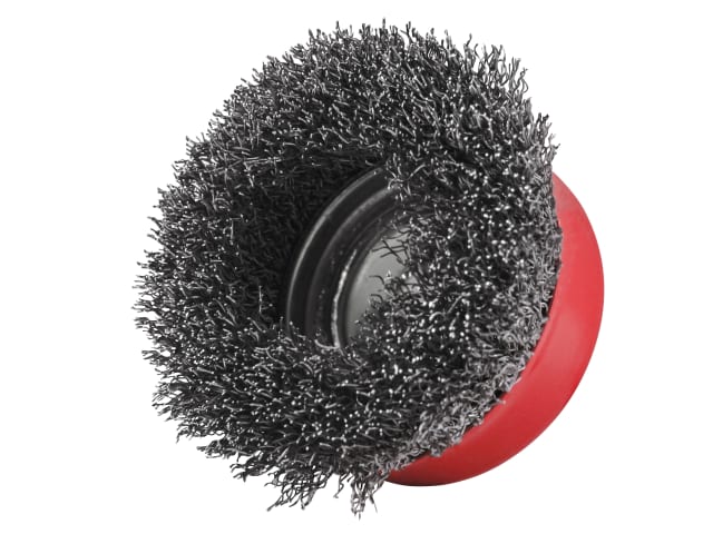 FAIWBC75XL X-LOCK Wire Cup Brush 75mm M14x2, 0.30mm Steel Wire