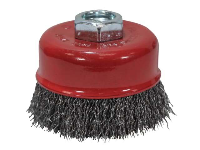 FAIWBC80 Wire Cup Brush 80mm M14x2, 0.30mm Steel Wire