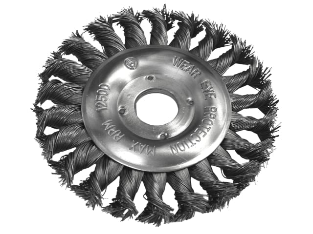 FAIWBCT115 Circular Wire Brush 115 x 12mm M14x2 Bore, 0.35mm Wire