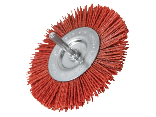FAIWBN100C Nylon Circular Brush 100mm x 6mm Shank