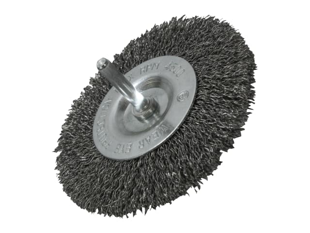 FAIWBS100C Wire Brush 100mm x 6mm Shank, 0.30 Wire