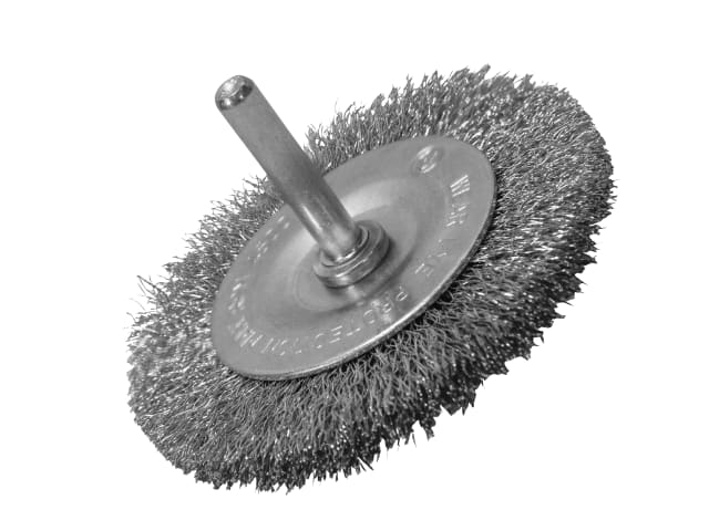 FAIWBS75C Wire Brush 75mm x 6mm Shank, 0.30 Wire