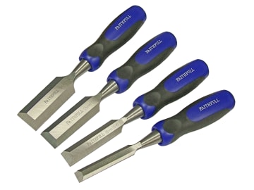 FAIWCBUTTS4 Bevel Edge Butt Chisel Set, 4 Piece