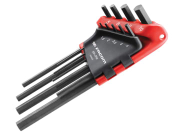 FCM83HJP9A 83H.JP9A Metric Hexagon Key Long Arm Set, 9 Piece