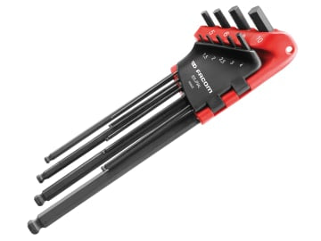 FCM83SJP9AL 83S.JP9AL Metric Hex Key Wallet Set, 9 Piece