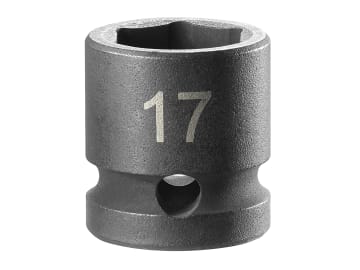 FCMNSS17A 6-Point Stubby Impact Socket 1/2in Drive 17mm