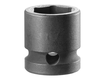 FCMNSS18A 6-Point Stubby Impact Socket 1/2in Drive 18mm