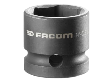 FCMNSS21A 6-Point Stubby Impact Socket 1/2in Drive 21mm