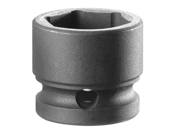 FCMNSS23A 6-Point Stubby Impact Socket 1/2in Drive 23mm