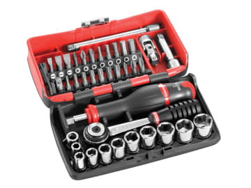 FCMR2NANO 1/4in Drive R2NANO Socket Set, 38 Piece