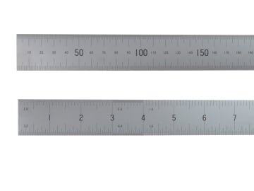 FISC24 Satin Chrome Rule 600mm/24in