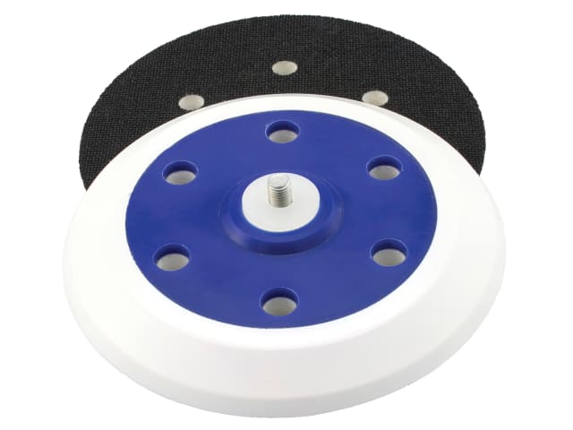 FLE32320 Dual Action Sander Pad 150mm GRIP® 6 Holes 5/16 UNF Foam Layer