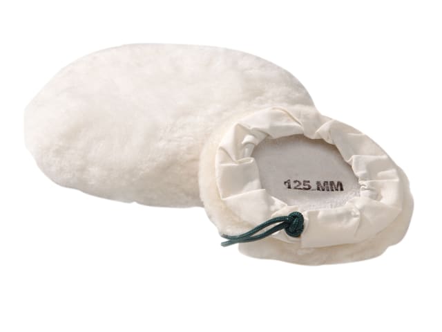FLE40005 Tie-On Lambswool Bonnet 125mm (5in)