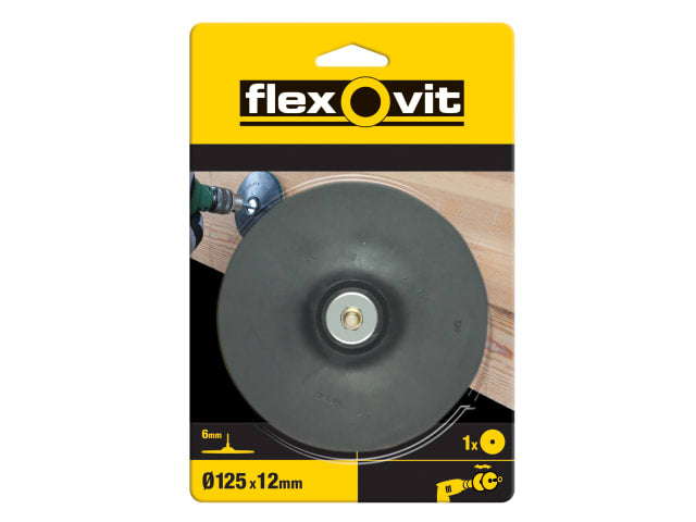 FLV56833 Backing Pad For Drill Mount 125mm