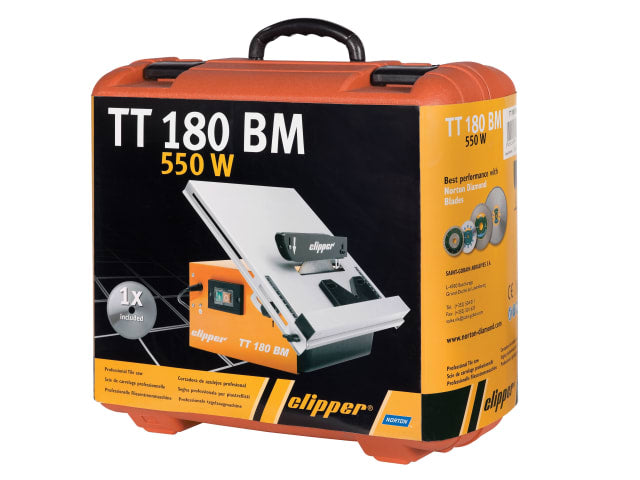 FLVTT180BM TT180BM Water Cooled Pro Tile Cutter in Carry Case 550W 240V