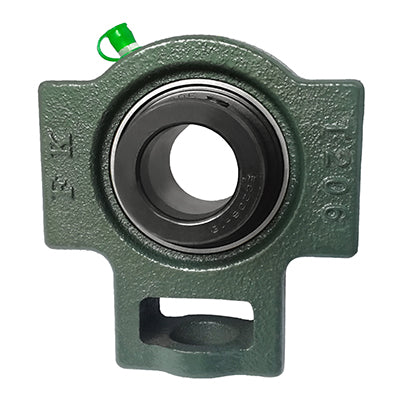 HCT202 (ST15DEC) - 15mm Bore Take Up Unit Cast Iron Self Lube Housed Bearing & Eccentric Locking Collar