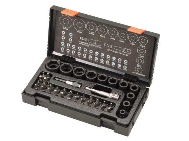 HIK752500 Metric 1/2in Drive Impact Socket & Bit Set, 41  Piece