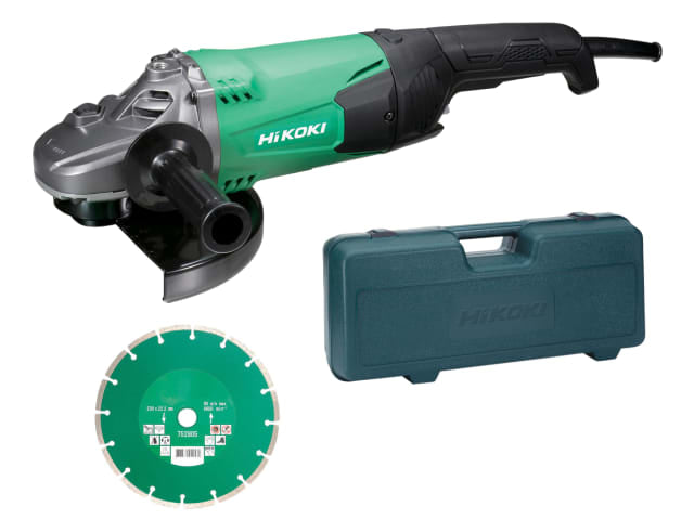 HIKG23STCDL G23STCD/J2 Angle Grinder 230mm Diamond Blade & Case 2000W 110V