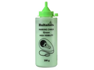 HUL652733 Chalk Line Chalk High-vis Green 200g