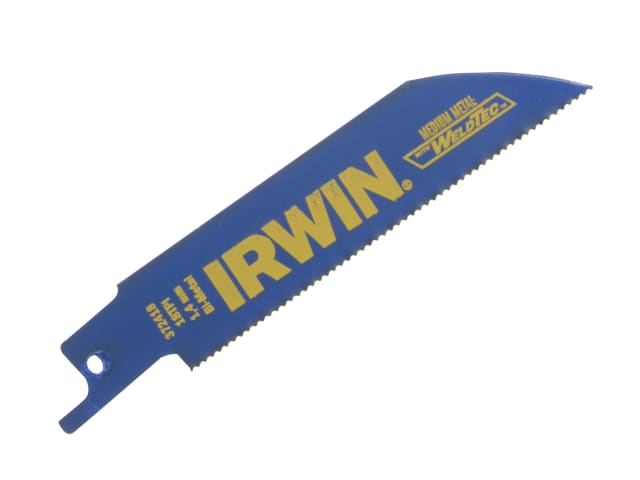 IRW10504148 418R Sabre Saw Blade Metal Cutting 100mm 18 TPI Pack of 5