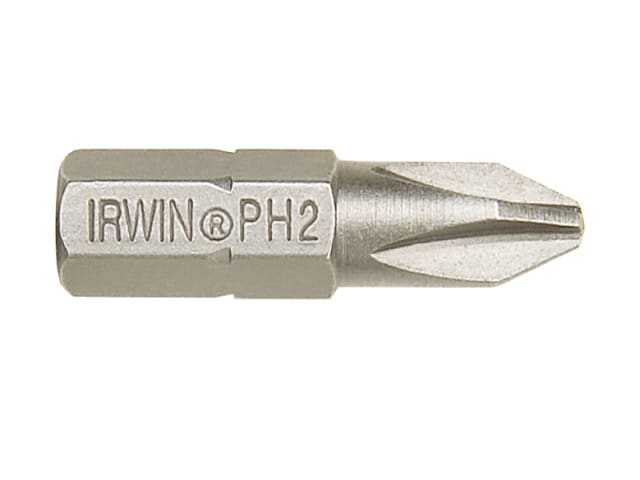 IRW10504388 Phillips Insert Bits PH2 25mm (Pack 2)
