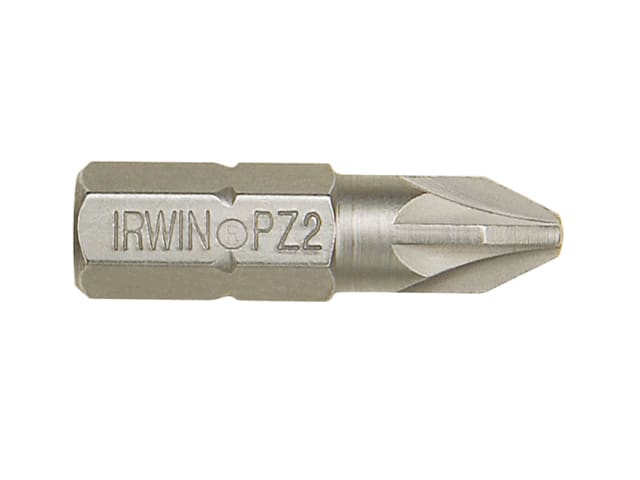 IRW10504340 Pozidriv Insert Bits PZ3 25mm (Pack 10)