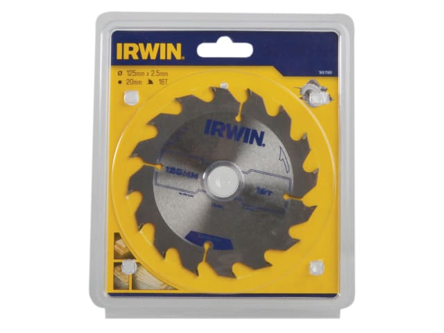 IRW1897086 Construction Circular Saw Blade 125 x 20mm x 16T ATB