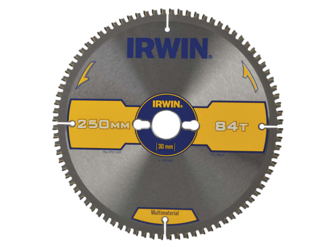 IRW1897443 Multi Material Circular Saw Blade 250 x 30mm x 84T TCG