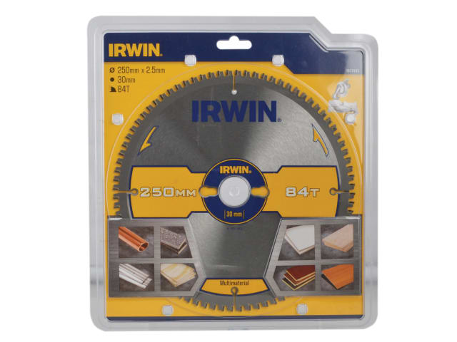 IRW1897443 Multi Material Circular Saw Blade 250 x 30mm x 84T TCG