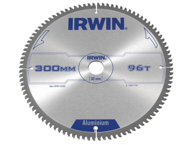 IRW1907781 Professional Aluminium Circular Saw Blade 300 x 30mm x 96T TCG