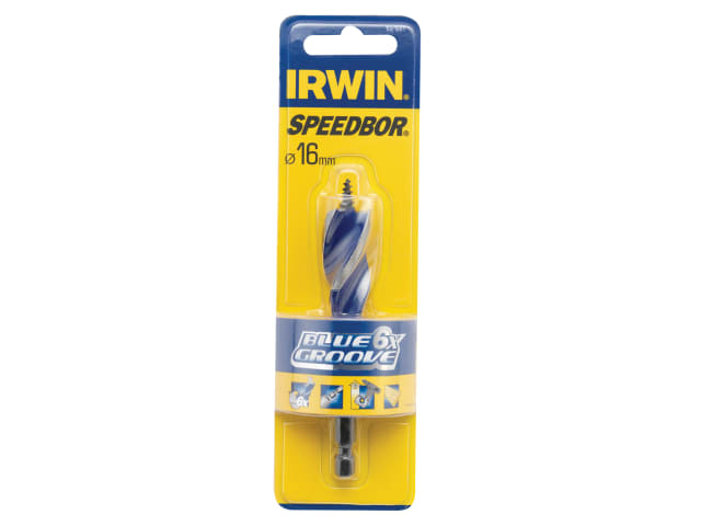IRW1921991 Blue Groove 6X Stubby Wood Bit 16 x 100mm