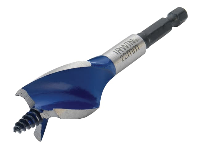 IRW1921994 Blue Groove 6X Stubby Wood Bit 22 x 100mm