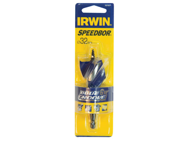 IRW1921997 Blue Groove 6X Stubby Wood Bit 32 x 100mm