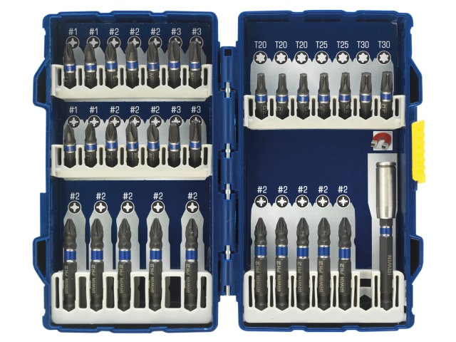 IRW1923437 Impact Screwdriver Bit Set, 32 Piece