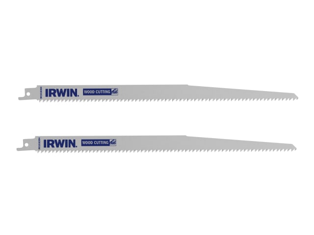 IRWIW1016304 Sabre Saw Blade Coarse Wood Cutting 305mm Pack of 2