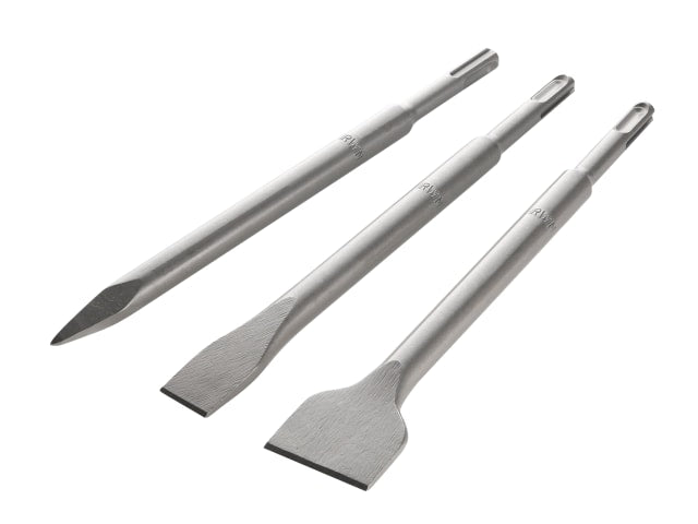 IRWIW2027602 SDS Plus Chisel Set, 3 Piece