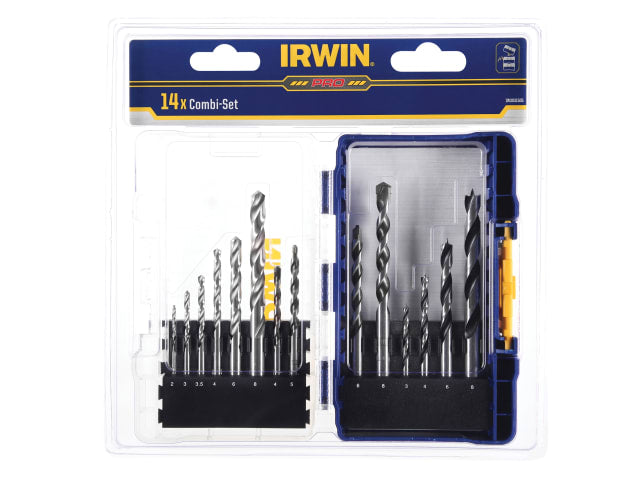 IRWIW3031505 HSS Pro Combination Drilling Set, 15 Piece