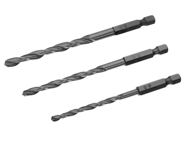 IRWIW3035108 HSS Drill Bit Hex Shank Bit Set, 3 Piece