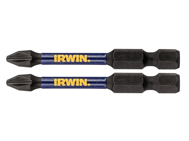 IRWIW6061306 Impact Pro Performance Screwdriver Bits PH2 57mm (Pack 2)