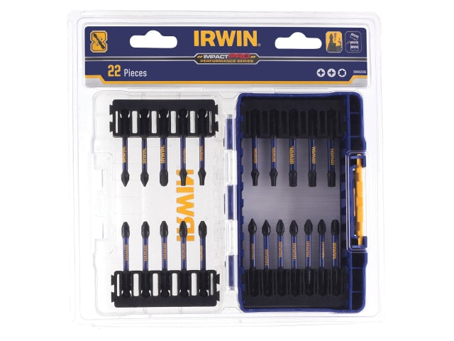 IRWIW6062506 Impact Pro Performance Bit Set, 22 Piece