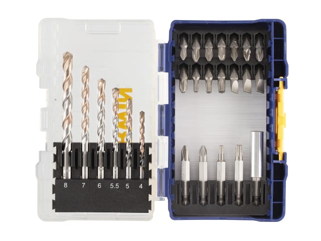 IRWIW6062521 Multi Material & Screwdriving Set, 25 Piece