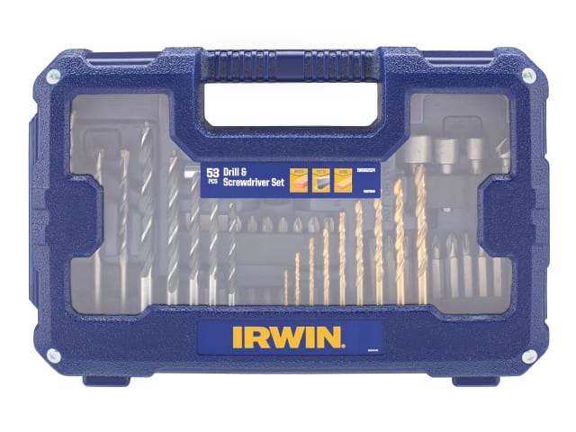 IRWIW6062524 Drill & Screwdriving Set, 53 Piece