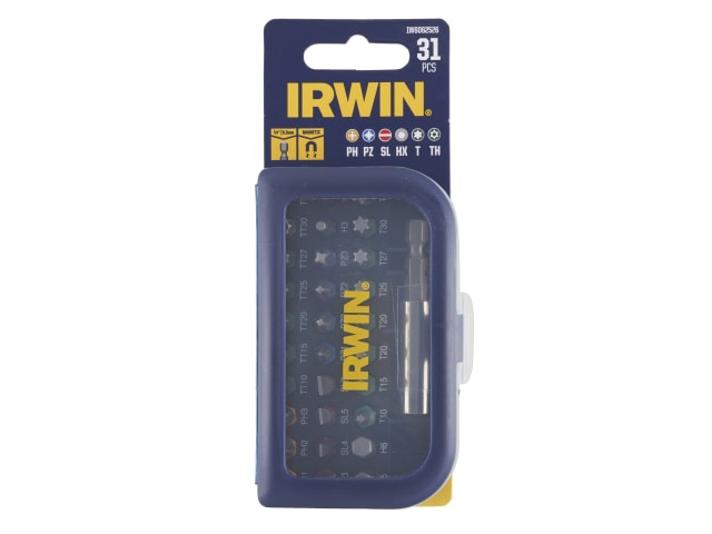 IRWIW6062526 Colour Coded Screwdriver Bit Set, 31 Piece