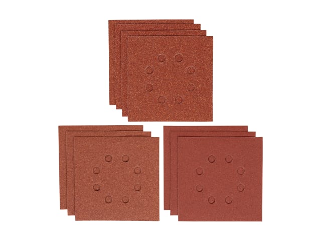 IRWIW8083001 1/4 Punched Sanding Sheet Set, 10 Piece
