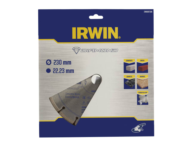IRWIW8087106 Segmented Diamond Blade 230 x 22.23mm