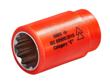 ITL01440 Insulated 1/2in Drive Socket 19mm
