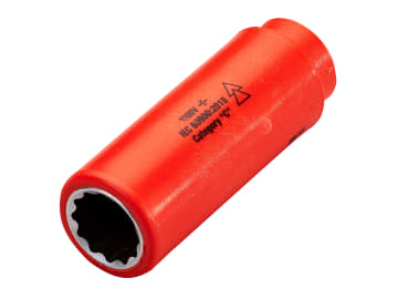 ITL01461 Insulated 1/2in Drive Deep Socket 21mm