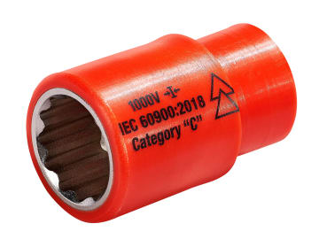 ITL01730 Insulated 3/8in Drive Socket 17mm