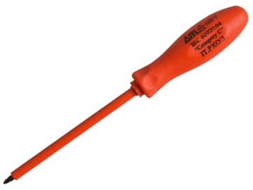 ITL01979 Insulated Screwdriver Pozi No.0 x 75mm (3in)